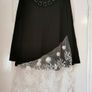 Unique Tunic Dress with White Lace Trim size 18 Image 5