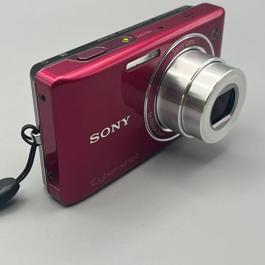 Sony Cyber-shot DSC-W380 14.1MP Digital Camera Pink - Full Kit