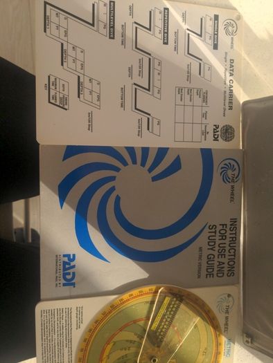 PADI Dive planner