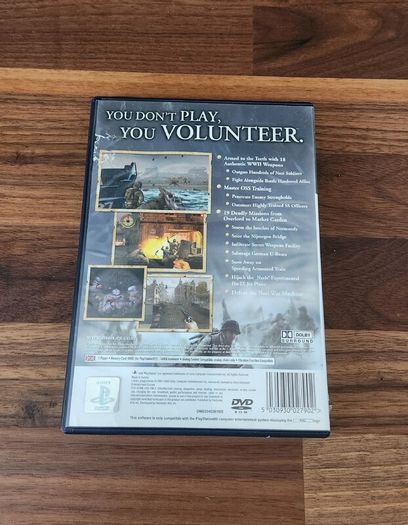 Medal of Honor Frontline No Manual ps2 PlayStation 2