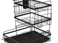 main image for ad BRAND NEW 3 Tier Kitchen Storage Shelf Dish Drying Rack Holder with Drainboard Plate