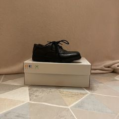 GEOX Boys formal black shoes size 3