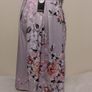 Boohoo Pastel Floral Box Pleat Lilac Skirt NEW WITH TAGS Image 8