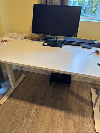 IKEA manual standing desk, width 160cm x depth 80cm
