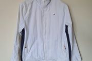 Hilfiger sport windbreaker Size xl Pit to pit 24" white nylon In excellent condition