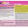 Fleas Dog Tablets, 57 mg, 6 Tablets Image 2