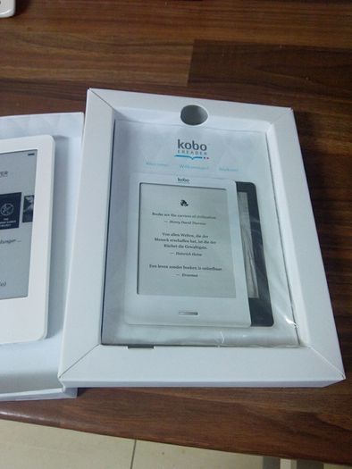 Kobo ereader touch screen.wifi
