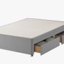 Divan King Size Bed Base & Headboard with 4 Drawer Storage Image 3