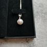 H. Samuel Pearl pendant with silver chain Image 2