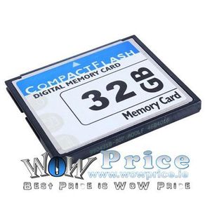 3222 CF Compact Flash Memory Card 32 GB