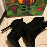 Price drop ZARA WOMAN Black Suede Ankle Boots Size EU 40 / UK 7 Image 6
