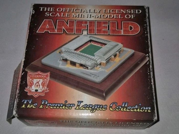 Liverpool Football Club - Anfield Stadium -  Vintage miniature Model 1990s