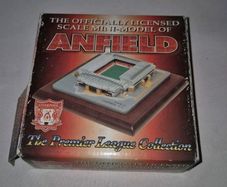 Liverpool Football Club - Anfield Stadium -  Vintage miniature Model 1990s