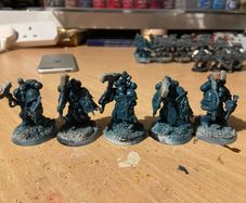 Warhammer 40k Space Wolves Wolf Guard Squads x 3
