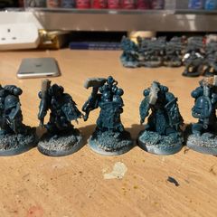 Warhammer 40k Space Wolves Wolf Guard Squads x 3