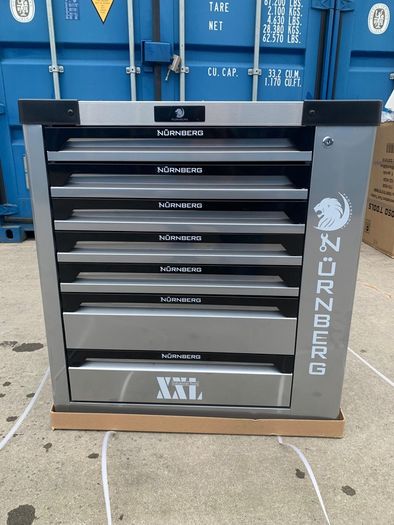 Blue Nurnberg 7/6 Tool box with tools