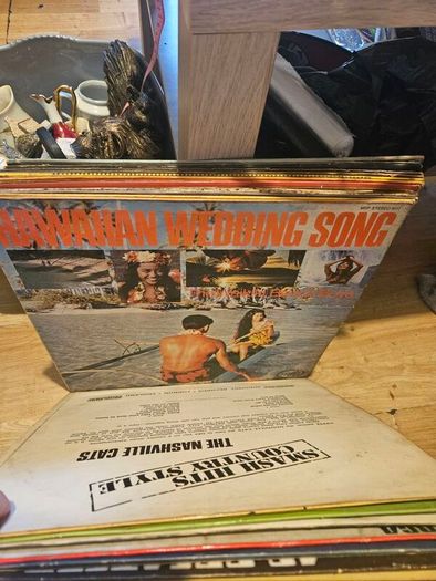 Job Lot of Vinyl Records Easy Listening