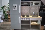 Childrens Play Kitchen  Grey &amp; Wood Effect