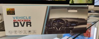 Blackbox Vehicle DVR Full HD 1080p Mirror with Two Cameras front and rear and 32 GB ram memory