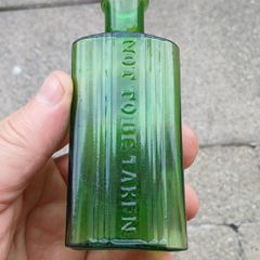 not to be taken bottle