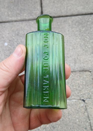 not to be taken bottle
