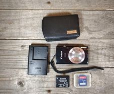 Canon IXUS 185 Digital Compact Camera Working w/ Canon 8x Optical Zoom Lens