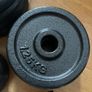2x 10.5kg dumbbells Image 6