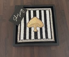 Soho Living Beaded Spade Wall Art - Boutique Style