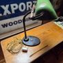 Vintage Bauhaus bankers lamp Image 6