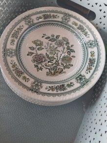 antique bowls pasta dish wood and son Dorset pattern