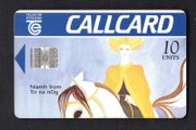 1996 Ireland 10 unit Niamh from Tir na nOg from The Irish Mythology definitive set (Schlumberger) Call Card Mint used. Telecom Eireann card number 1068.