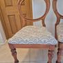 Pair of Antique Victorian Mahogany Balloon Back Chairs Image 3