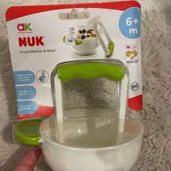 NUK Food Masher and bowl