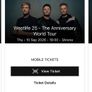 2 x Seated Westlife Tickets Image 2