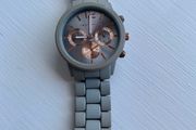 Red Herring unisex watch, grey and rose gold, used but in good condition