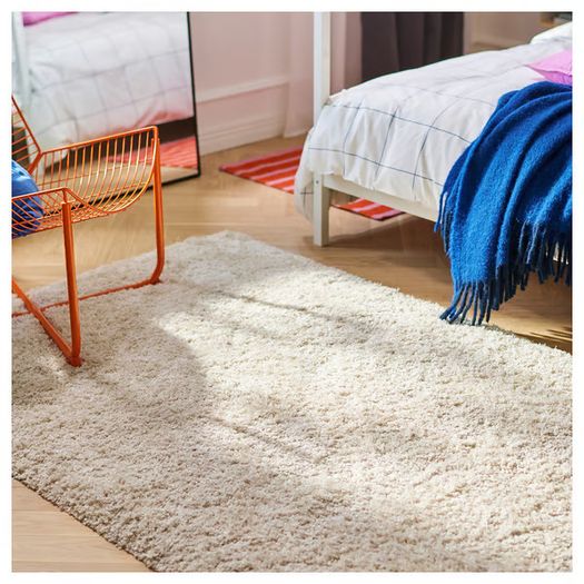 Beige rug