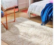 Beige rug