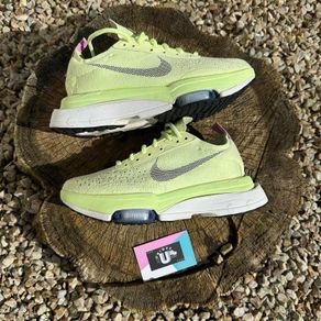 Premium Nike Air Zoom Type 2 Suede Neon Volt Green White Black
