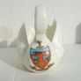 WHITEHAVEN CRESTED CHINA (Art Success China company) - an antique ornamental souvenir swan from Whitehaven in Cumbria (1910's / 1920's) Image 3