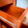 Cherrywood style Office Desk with Detachable Top Image 6