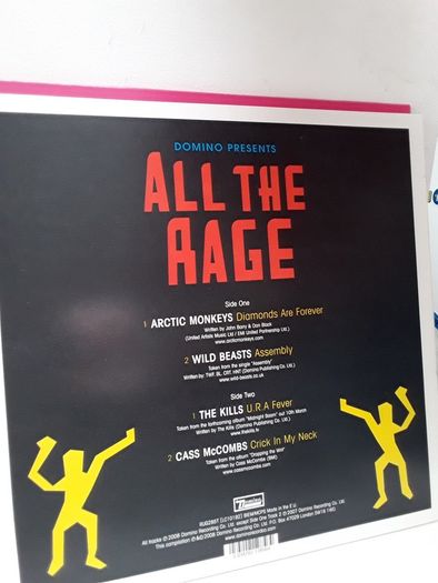 All the Rage  domino ep , artic monkeys , kills