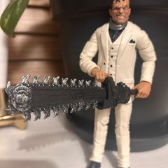 Marvel legends Jigsaw and custom chain saw