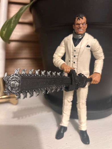 Marvel legends Jigsaw and custom chain saw