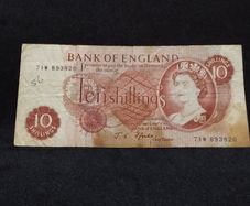 Bank of England : 1960s Ten Shillings