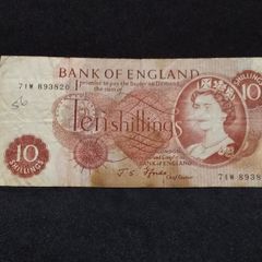Bank of England : 1960s Ten Shillings
