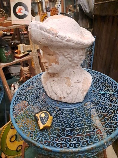 Vintage Bust Sculpture