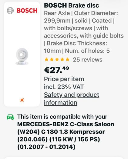 Break discs