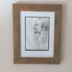 Art - Original Con Campbell , Pencil on Paper. ( Reduced )