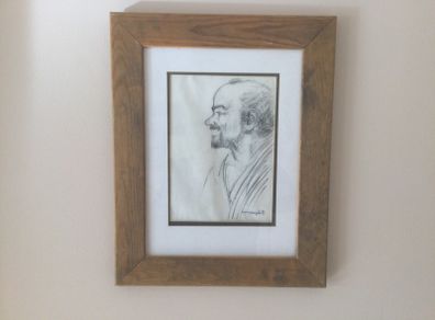 Art - Original Con Campbell , Pencil on Paper. ( Reduced )