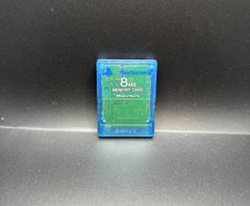 Ps2 Official Memory Card Clear Blue